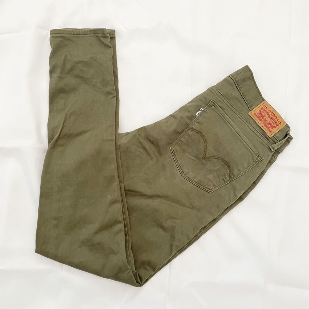 Levi’s Olive Green 710 Super Skinny